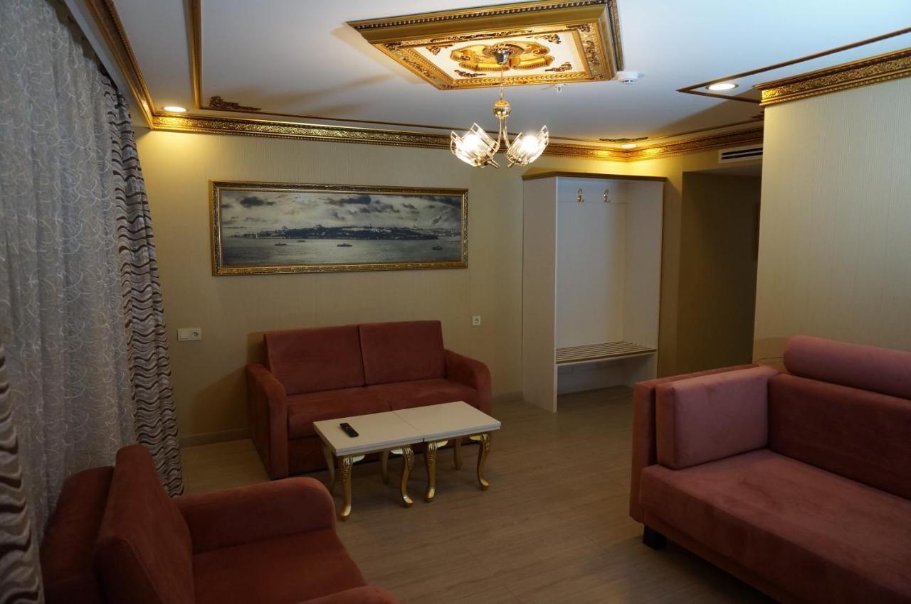 Hotel Phosphorion Istanbul Exterior foto A living room in a hotel